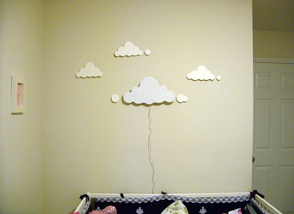 DIY Clouds Night Light 2