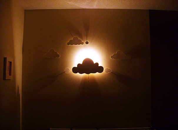 DIY Clouds Night Light 3