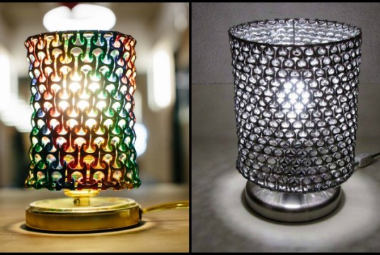 Soda Pop Tab Lamp Shade