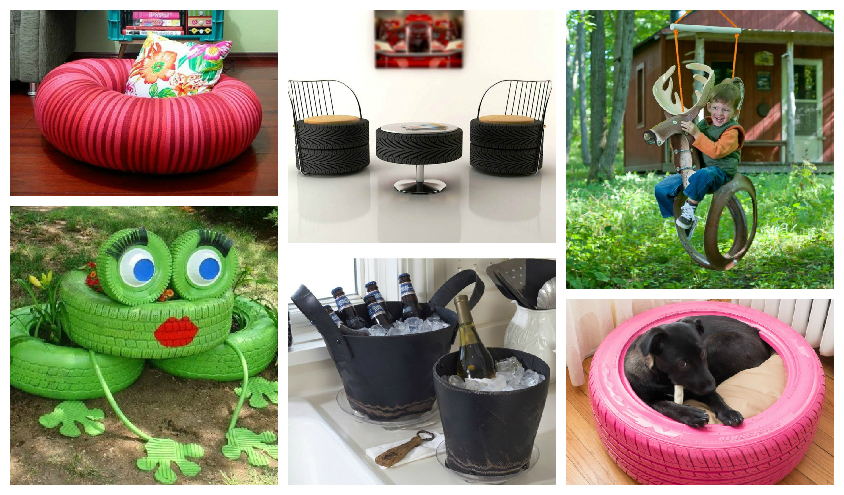 21 Brilliant Ideas For Reusing Old Tires - Ideas to Love