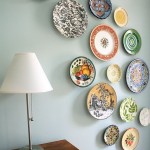 Easy Decorating Tips Wall With Plates